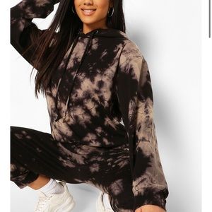 Boohoo Tie Dye Hoody